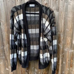 Cute “grandpa” sweater cardigan